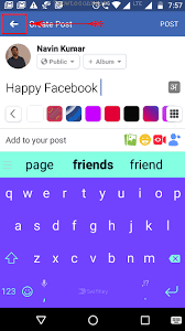 I can link to the (unpublished post) using the url. How To Find Saved Drafts On Facebook App In Android