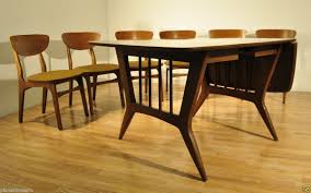 Danish Modern 1960s Garrison Furniture Dining Room Table W 6 Chair Set Dining Sets Modern Mid Century Modern Dining Set Mid Century Dining Table