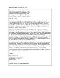 A cover letter serves as a formal introduction to your resume, and allows you to expand on various aspects of your work history. Sample Email Cover Letter Free Download