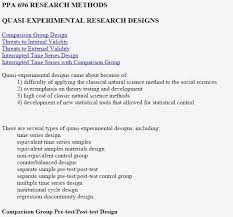 Quasi Experimental Designs Research Methods Science Method Program Evaluation
