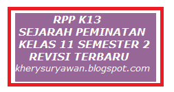 Rpp daring sejarah indonesia semester 2 kelas x. Rpp 1 Lembar Sejarah Peminatan Kelas Xi Semester 2 Revisi Terbaru Kherysuryawan Id