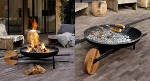 Build this fire pit › 48. Barrow Wheelbarrow Fire Pit That Doubles As Barbeque And Grill