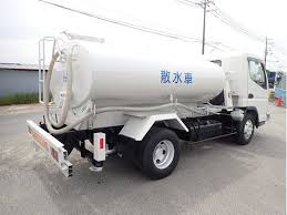 再生中古散水車販売h19 三菱キャンター 4t 散水車 前後散水 極東開発lh04 303 走行2 7万km 全塗装済 下回りは亜鉛防腐塗装済 道路清掃 砂塵防止に pdg fe83dy pto式 キャンター 極東 防腐