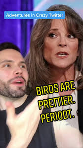 Bird Tweets Marianne Williamson