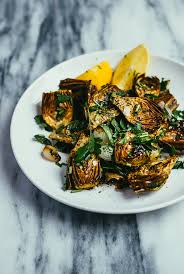 Roasted Baby Artichokes And Pearl Onions