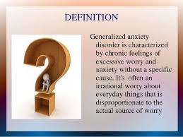 Generalized Anxiety Disorder