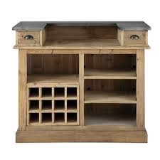 Recycled Pine Bar Unit W 120 Maisons Du Monde Bar Unit Furniture Projects Mini Bar