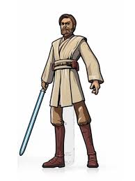 As he only strikes when prepared, he can i don't think this really fits the sub; Star Wars The Clone Wars Figpin 517 Obi Wan Kenobi