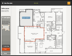 Digital Smart Draw Floor Plan With Smartdraw Software Floor Plans Floor Design Master Bedroom Layout