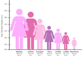 Yeri is just 16 so she can be a little more taller in the future. Weeekly Times On Twitter Poorly Designed Height Chart For Kpop Girl Groups