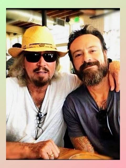 Barry Gibb with his son Stephen Sir Barry Gibb and his eldest son, Stephen Gibb (born December 1, 1973), share a close personal and professional bond, frequently collaborating on music and performing