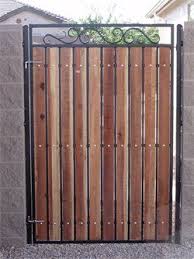 Iron Gates Rv Gates Fences Custom Iron Work Thompson Metal Worksthompson Metal Works Wood Gate Metal Garden Gates Backyard Gates