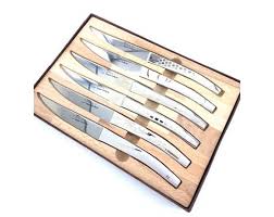 Couteau greffoir thiers / le greffoir sert à effectuer des greffages en écusson, l'une des techniques de greffage la plus employée. Couteaux De Table Coffret De 6 Thiers Decors Maison Sabatier K