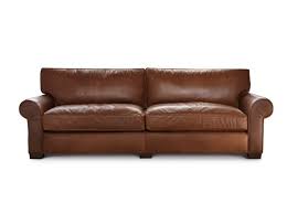 Belgravia Grand 3 Seater Bay Leather Republic Seater Sofa Armchair Furniture Decor