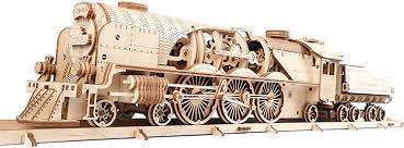 You and your family will enjoy building model locomotives with our 3d wood puzzle. Ugears 3d Puzzles For Adults 14 Express Steam Train Mechanical Models Wooden Puzzle Brain Teaser Construction Craft Kits Diy Puzzle Learning Toys Eco Friendly Woodcraft Building Set Amazon Ca Toys Games