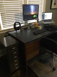 My Ikea Helmer Hack How I Hide My Desktop Pc Case Inside An Ikea Cabinet Ikea Cabinets Desktop Computer Desk Ikea