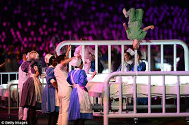 China won 38 golds and finished 2nd at the 2012 summer olympics at london, great britain. London 2012 Olympics Some Americans Left Baffled By Tribute To Nhs And Mary Poppins During Opening Ceremony Daily Mail Online