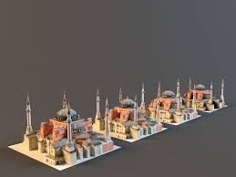 3d Istanbul Hagia Sophia Hagia Sophia Istanbul Islamic Architecture