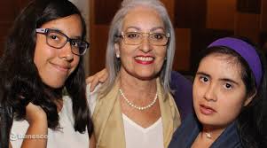 Daniel Matamoros, Lucia Matamoros y Olga Matamoros