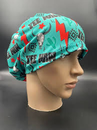 Yee Haw Scrub Hat, Soft Stretchy Euro Style Scrub Cap, Western Surgical Hat 