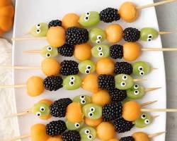 Halloween Fruit Kabobs