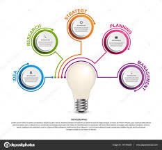 Infographic Design Organization Chart Template Vector