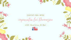 „căutaţi mai întâi împărăţia lui dumnezeu şi toate celelalte se vor adăuga vouă, zice mai. Live Cautati Mai Intai Imparatia Lui Dumnezeu Youtube
