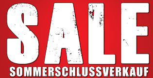 Seitdem entscheiden jedoch einzelhändler nach belieben über rabattaktionen. Sommerschlussverkauf Wheelsshop Hf
