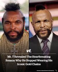 Who'd have thought? 😢 Read more:  https://vt.co/entertainment/heartbreaking-reason-mr-t-stopped-wearing-his-iconic-gold-chains