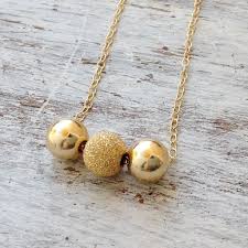 Sale price $79.99 usd regular price. Gold Ball Bead Necklace 14k Gold Filled Chain Jewelry Avnis