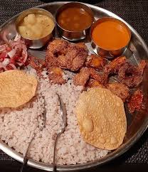 This place is all about good food and not about the ambiance. Such Lovely Homestyle Goan Food We Had In This Trip In The Pictures Prawn Thali And Fish Thali Both The Thalis Consist A Lip Smacking Curry Made With Mande