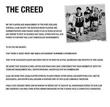 The Creed Portadelaidefc Com Au Football Club Club Afl