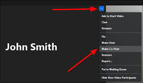 Click participants in the meeting controls at the bottom of the zoom window. How To Add A Co Host On Zoom Gadgetswright