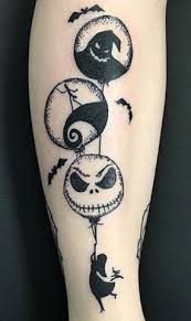 Pin By Natalia Suarez On Tim Burton Sleeve Christmas Tattoo Sleeve Tattoos Halloween Tattoos
