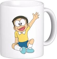 Exoctic Silver Doraemon N Friends Series Xyz009 Ceramic Mug Price In India Buy Exoctic Silver Doraemon N Friend Coffee Mugs Online Friends Series Ceramic Mug