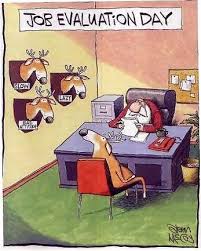 Santa Job Evaluation Day Funny Christmas Cartoons Christmas Humor Funny Christmas Pictures