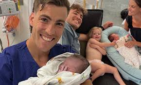 AFL baby blitz continues as Demons star Jack Viney and wife Charlotte  welcome their second daughter