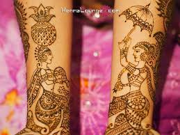 Detail Of The Ladies One With Umbrella Henna Hand Tattoo Hand Henna Hand Tattoos