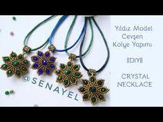 Cevsen Kolye Yapimi Yildiz Model Diy Stars Necklace Youtube Star Necklace Jewelry Model Beads And Wire