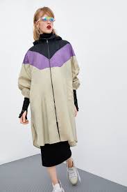 Packable Block Color Raincoat View All Coats Woman Zara United States Yagmurluk Zara Kiyafet