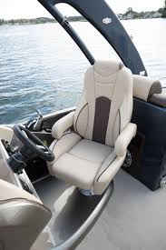 Legacy Lt Helm Chair Pontoon Boat Pontoon Luxury Pontoon Boats