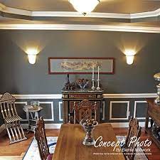 Due to the way mdf picture rails are profiled, some boards may contain 100mm of lost profile on one end. Amazon Com Ekena Millwork Cha02x01vi Victorian Chair Rail 2 H X 1 2 P X 94 1 2 L Primed Tools Home Improvement