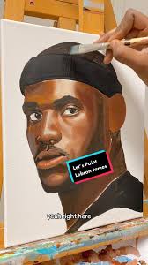 It’s fun to look back. Another throwback portrait served up.  #lebronjamesart #portraitpaintingoncanvas #acrylicrealism #realismpainting  #fyp #stepbysteptutorial #art #portraitartwork ...