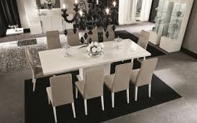 contemporary extendable dining table