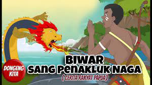 Biwar Sang Penakluk Naga Cerita Rakyat Papua Dongeng Kita Youtube