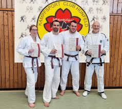 Erfolgreiche Winterprüfungen des Kampfsport Clubs Hünfeld e.V