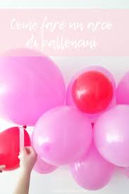 A natale, ad esempio, è possibile. Come Fare Facilmente Un Arco Di Palloncini Caseperlatesta