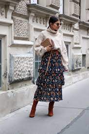 Fall's best sock boots to shop now. Suede Sock Boots Floral Midi Skirt Fashionnes