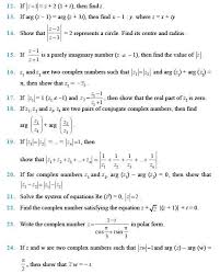 Complex Numbers Worksheet Pdf Class 11 Important Questions For Maths Plex Numbers And In 2020 Complex Numbers Number Worksheets Word Problem Worksheets