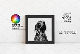 Square Frame Mockup 20x20 Psd Png Frame Mockups Square Frames White Square Frame